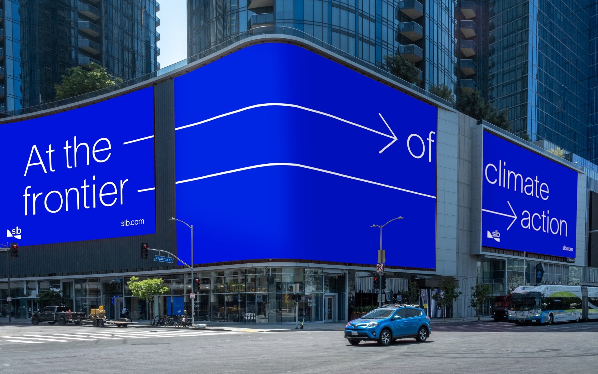 Large digital advertising - animated