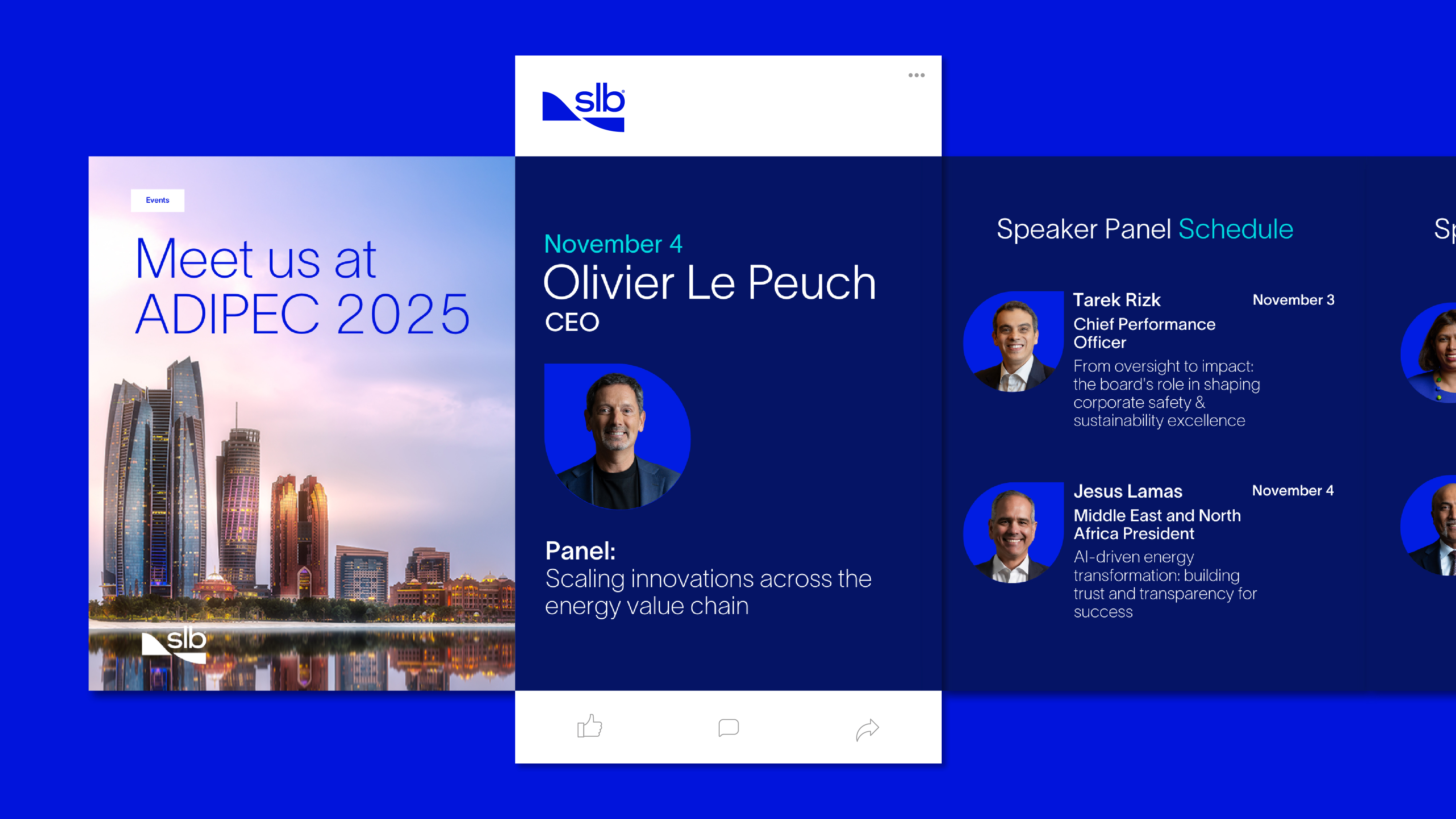 Event speaker lineup